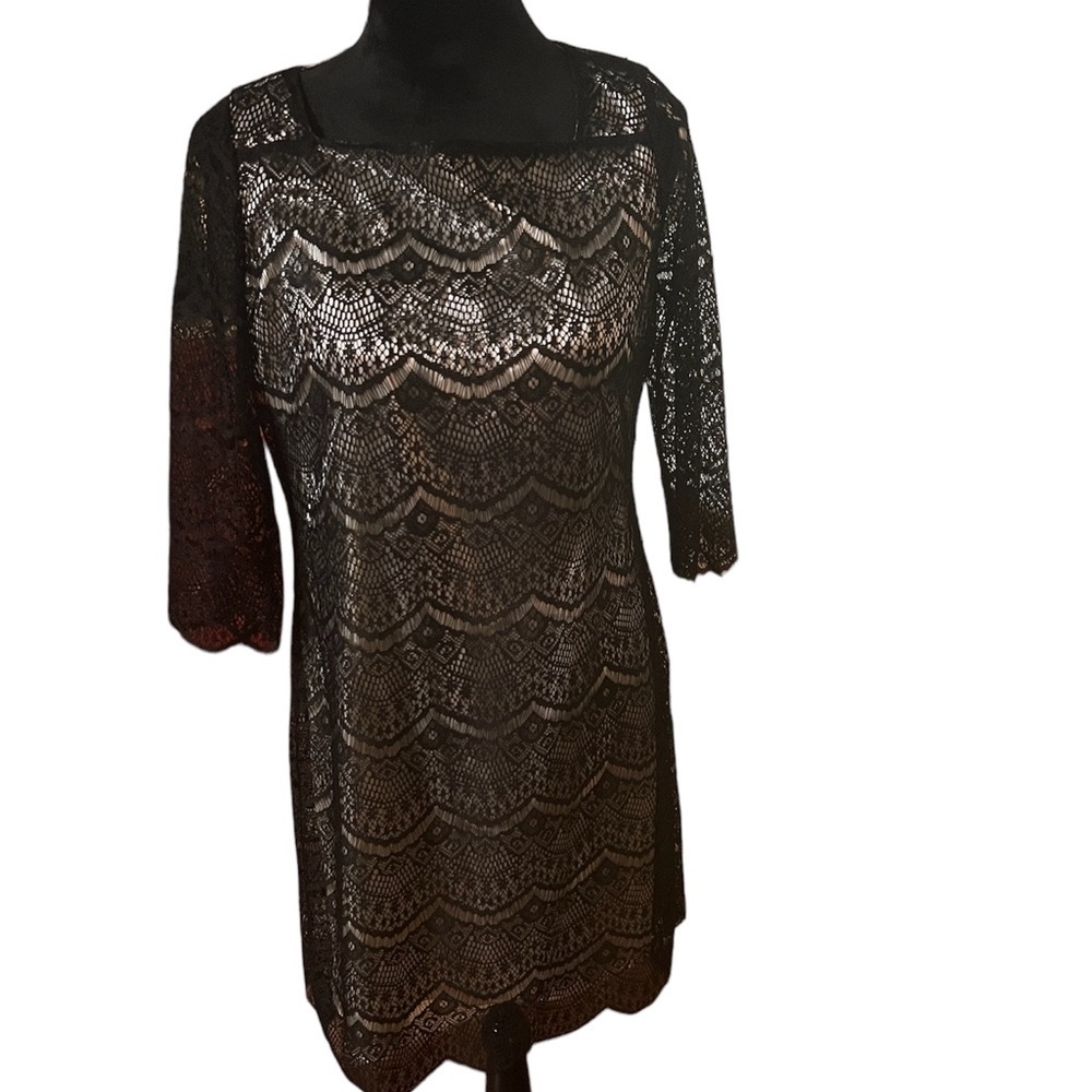 NWT Alex Marie Tamara Dress with 3/4 length sleeves